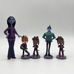 Disney Junior Vampirina & Friends Mom Oxana Dad Boris 5 Lot Action Figures‎ Toys